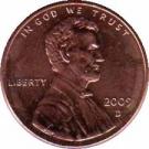  США  1 цент 2009 [KM# 441] 