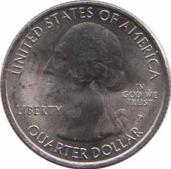  США  25 центов 2013.08.26 [KM# New] Форт Мак-Генри