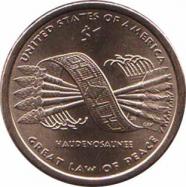  США  1 доллар 2010 [KM# 474] Доллар Сакагавеи