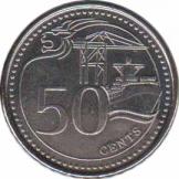  Сингапур  50 центов 2013 [KM# 348] 