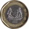  Сингапур  1 доллар 2013 [KM# 314] 