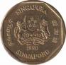  Сингапур  1 доллар 1990 [KM# 54b] 