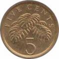  Сингапур  5 центов 1989 [KM# 50] 