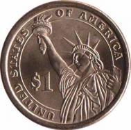  США  1 доллар 2008 [KM# 429] Мартин Ван Бюрен