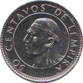  Гондурас  50 сентаво 1994 [KM# 84a.1] 