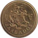  Барбадос  5 центов 1997 [KM# 11] Маяк. 