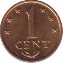  Нидерландские Антильские острова  1 цент 1977 [KM# 8] 