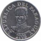  Парагвай  50 гуарани 2008 [KM# 191b] 