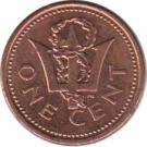  Барбадос  1 цент 1997 [KM# 10a] 