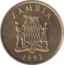  Замбия  1 квача 1992 [KM# 38] 