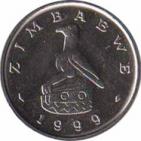  Зимбабве  10 центов 1999 [KM# 3] Баобаб. 