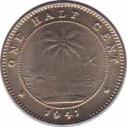  Либерия  1/2 цента 1941 [KM# 10a] Слон. 