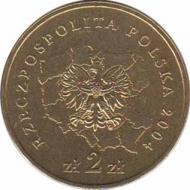  Польша  2 злотых 2004 [KM# 607] Опольское воеводство