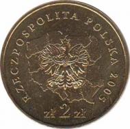  Польша  2 злотых 2005 [KM# 562] Великопольское воеводство