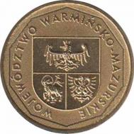  Польша  2 злотых 2005 [KM# 614] Варминьско-Мазурское воеводство