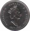  Канада  25 центов 1992 [KM# 231] Новая Шотландия. 