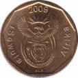  ЮАР  10 центов 2009 [KM# 465] 