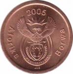  ЮАР  5 центов 2005 [KM# 291] 