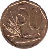  ЮАР  50 центов 2009 [KM# 467] 
