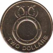  Соломоновы Острова  2 доллара 2012 [KM# New] 