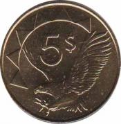  Намибия  5 долларов 2012 [KM# New] 
