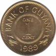  Гайана  1 цент 1989 [KM# 31] 