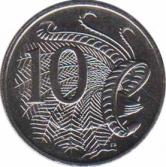  Австралия  10 центов 2007 [KM# 402] 