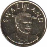  Свазиленд  1 лилангени 2008 [KM# 45] 