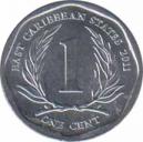  Восточные Карибы  1 цент 2011 [KM# 34] 