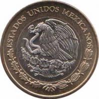  Мексика  10 песо 2012 [KM# 956] 