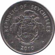  Сейшельские Острова  1 рупия 2010 [KM# 50.2] 