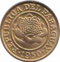  Парагвай  1 сентим 1950 [KM# 20] 