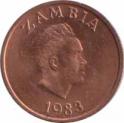  Замбия  1 нгве 1983 [KM# 9a] 