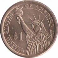  США  1 доллар 2015 [KM# New] Дуайт Эйзенхауэр