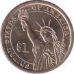  США  1 доллар 2014 [KM# New] Франклин Рузвельт