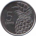 Багамские острова  5 центов 2015 [KM# New] 