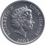  Острова Кука  1 цент 2003 [KM# 420] 