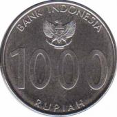  Индонезия  1000 рупий 2010 [KM# New] 