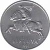  Литва  5 центов 1991 [KM# 87] 