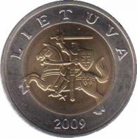  Литва  5 литов 2009 [KM# 113] 