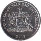  Тринидад и Тобаго  25 центов 2012 [KM# 32] 