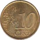  Испания  10 евроцентов 1999 [KM# 1043] 