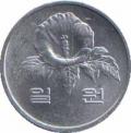  Южная Корея  1 вона 1983 [KM# 31] 