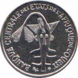  Западно-Африканские Штаты  50 франков 2002 [KM# 6] 