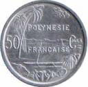  Французская Полинезия  50 сантимов 1965 [KM# 1] 