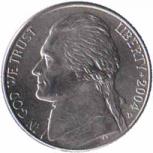  США  5 центтов 2004 [KM# 360] Приобретение Луизианы
