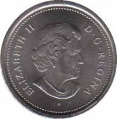  Канада  25 центов 2005 [KM# 535] Год Ветеранов. 