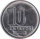  Бразилия  10 сентаво 1990 [KM# 613] 