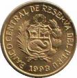  Перу  1 сентим 1993 [KM# 303.1] 
