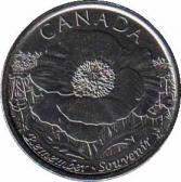  Канада  25 центов 2015 [KM# 1852.1] Красный мак. 